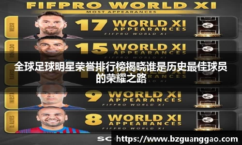 全球足球明星荣誉排行榜揭晓谁是历史最佳球员的荣耀之路